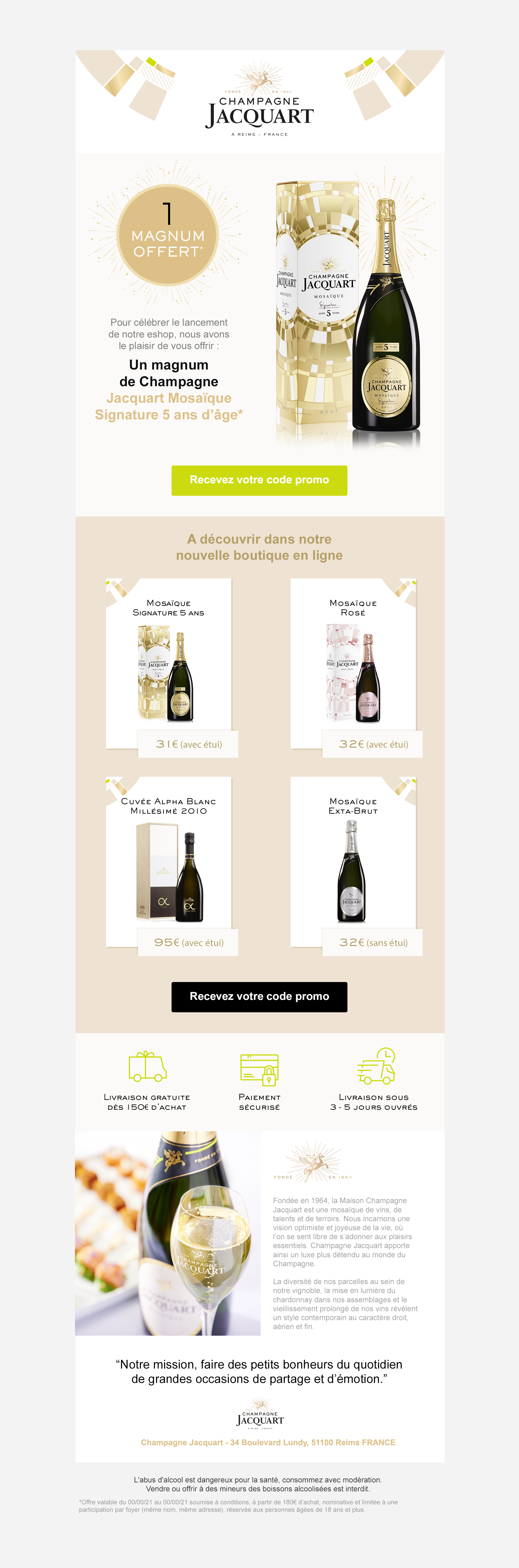 Email marketing Jacquart