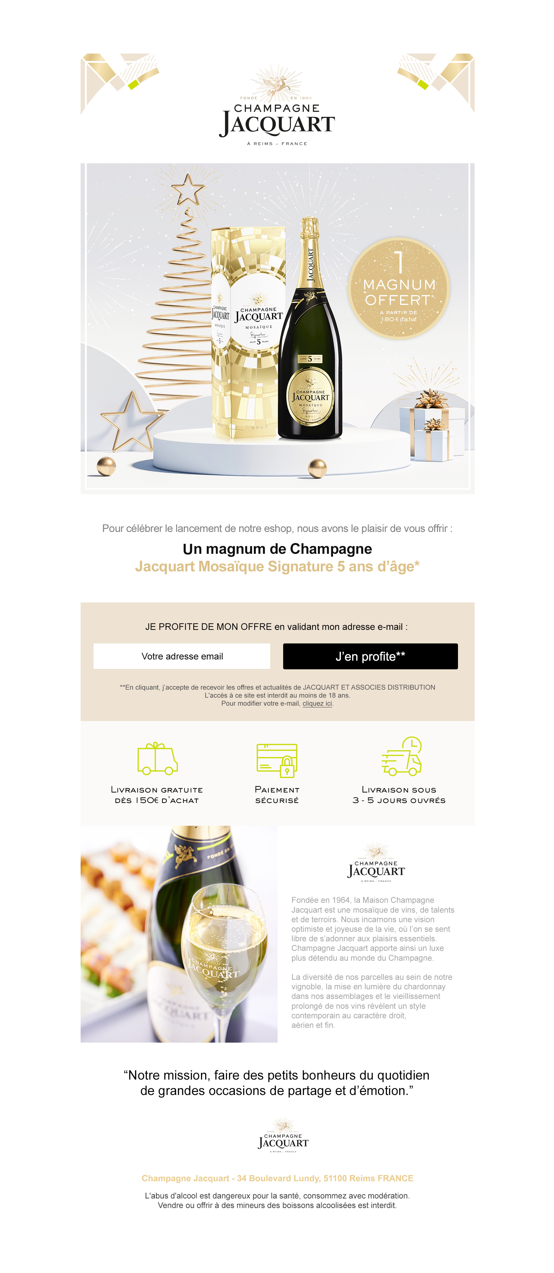 Email marketing Jacquart